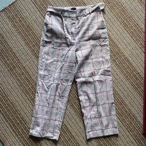 Plaid Ann Taylor Factory Pants